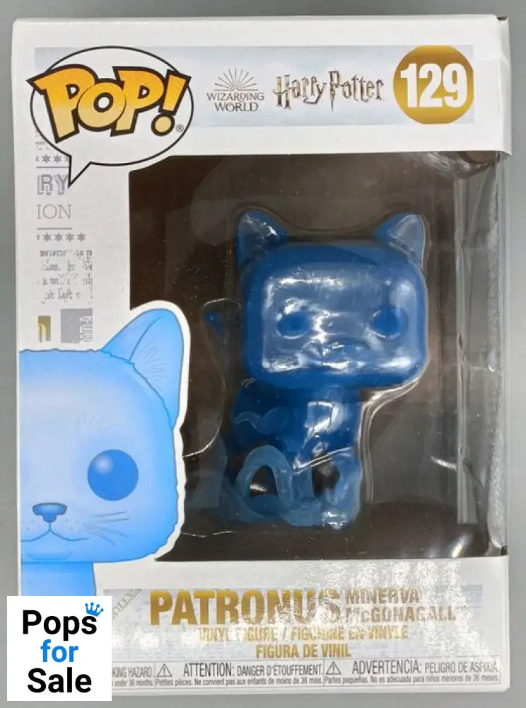 129 Patronus (Minerva McGonagall) - Harry Potter - Box Damaged Funko POP