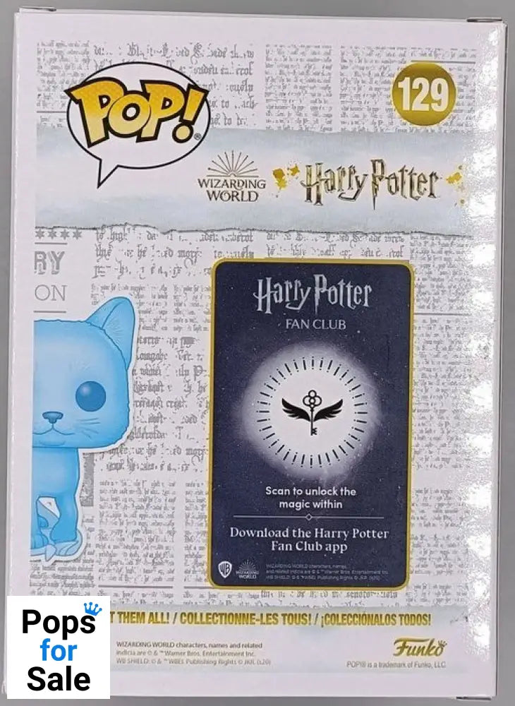 #129 Patronus (Minerva McGonagall) - Harry Potter Funko POP - PopsforSale.co.uk