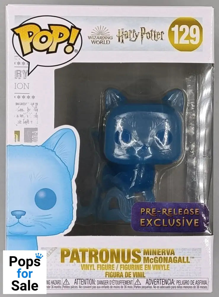 #129 Patronus (Minerva McGonagall) - Harry Potter Funko POP - PopsforSale.co.uk