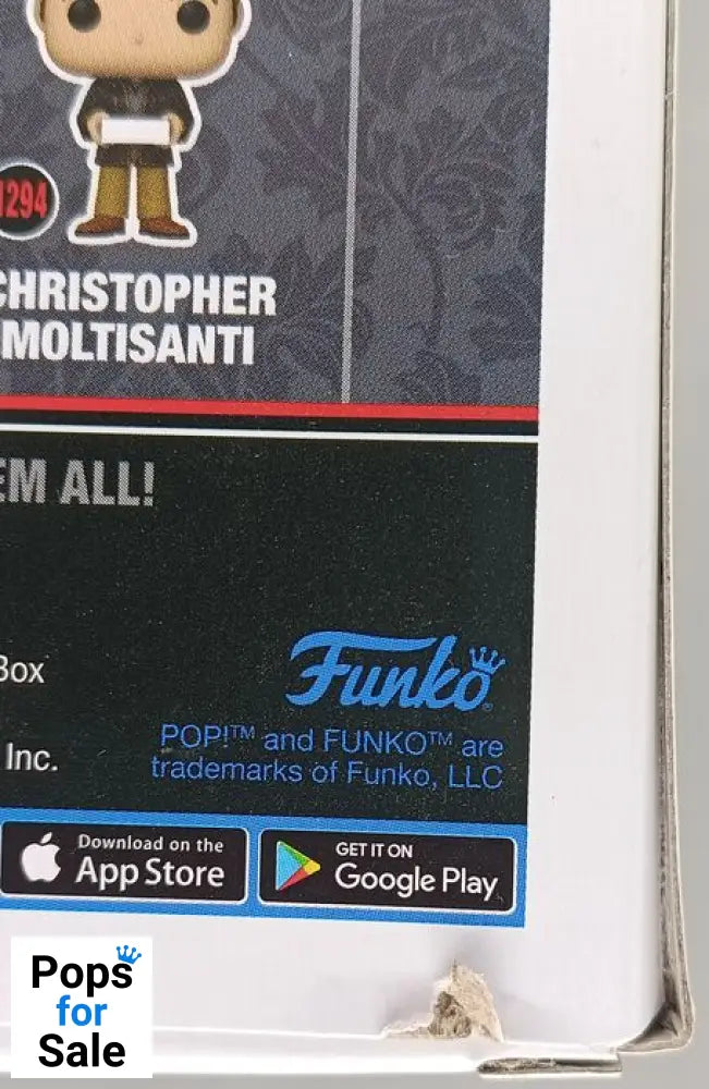 #1292 Silvio Dante - The Sopranos - Box Damaged Funko POP