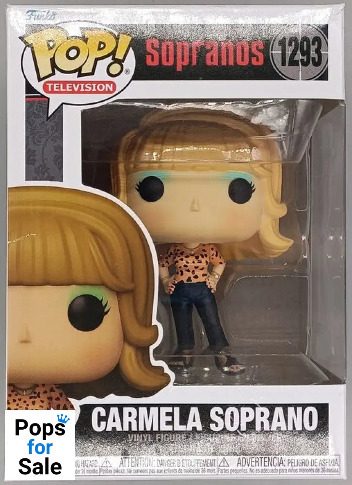 #1293 Carmela Soprano - The Sopranos - Box Damaged Funko POP - PopsforSale.co.uk