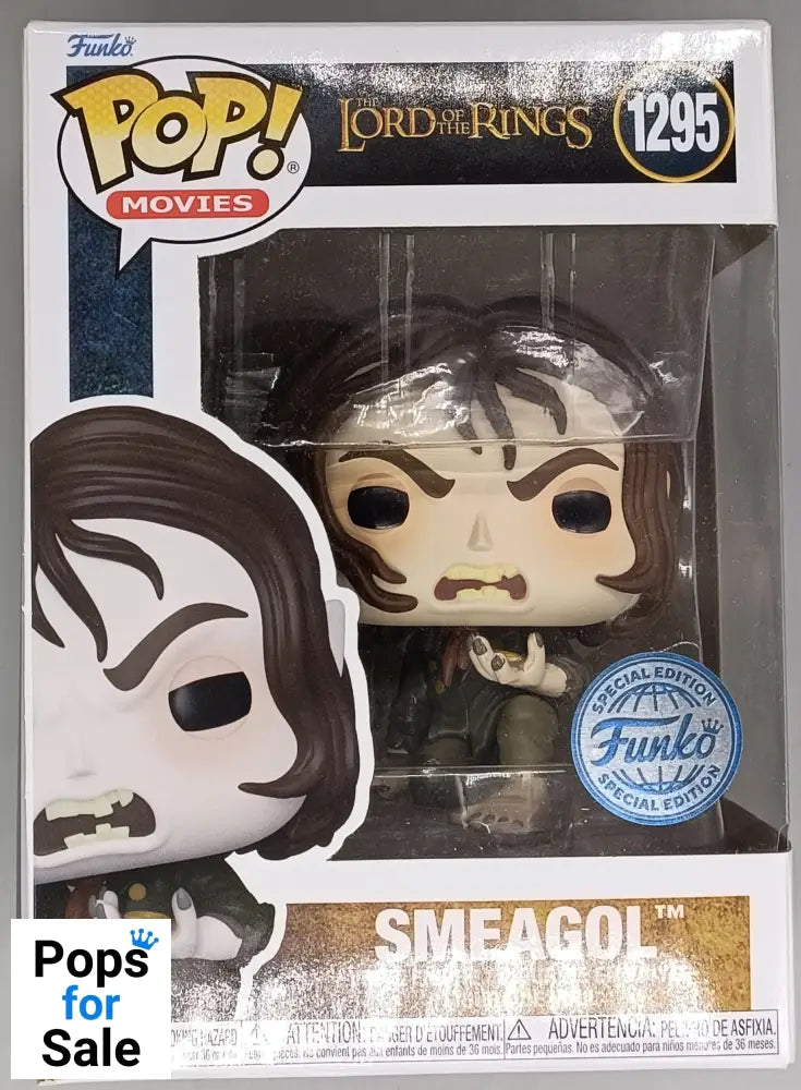 1295 Smeagol - The Lord of the Rings - Funko POP - Box Damaged