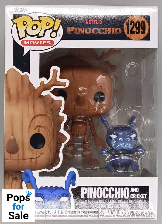 1299 Pinocchio (and Cricket) - Pinocchio Funko POP - Box Damaged
