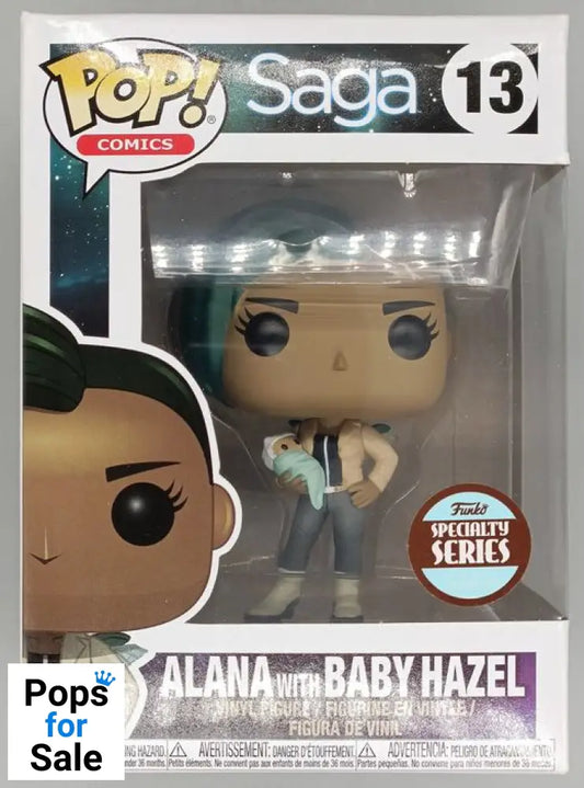 13 Alana with Baby Hazel - Saga - Box Damaged Funko POP