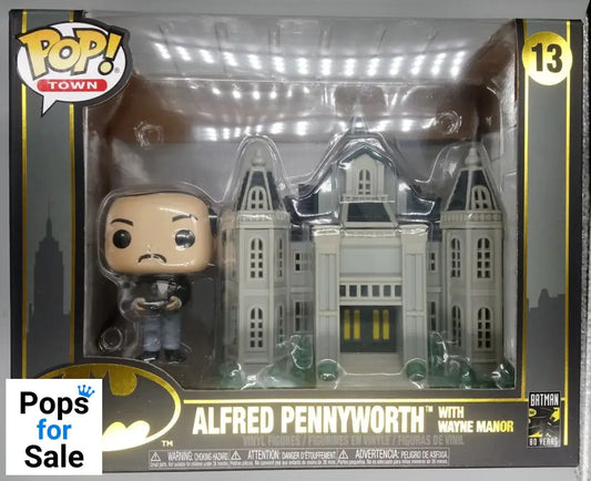 13 Alfred Pennyworth (with Wayne Manor) Town - Box Damaged Funko POP