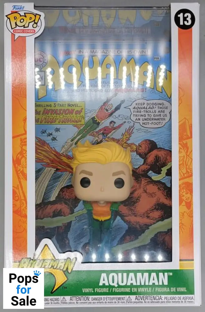 #13 Aquaman Comic Covers (DC) Funko POP - PopsforSale.co.uk