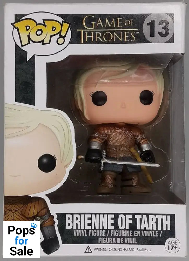 #13 Brienne of Tarth - Game of Thrones - Box Damaged Funko POP