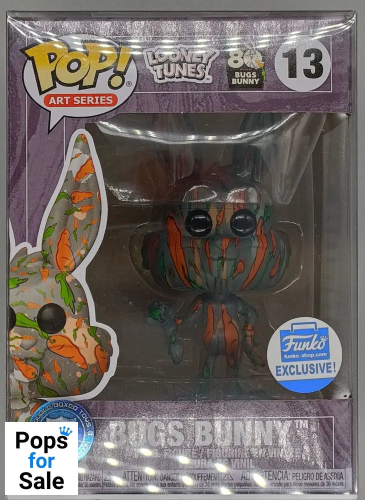 #13 Bugs Bunny - Art Series - Looney Tunes New Funko POP - PopsforSale.co.uk