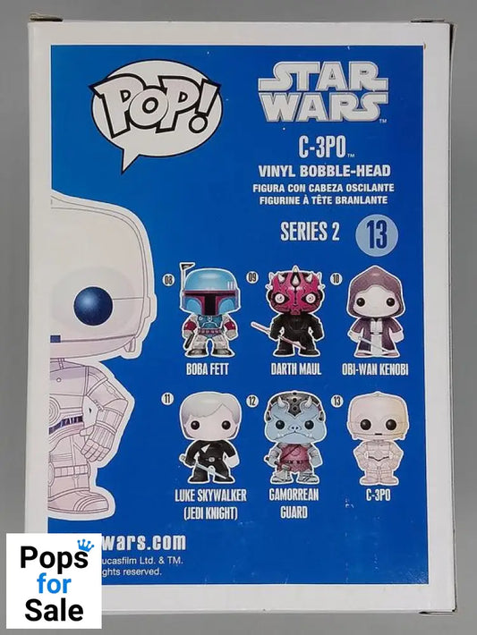 13 C-3PO - Star Wars - Funko POP - Box Damaged