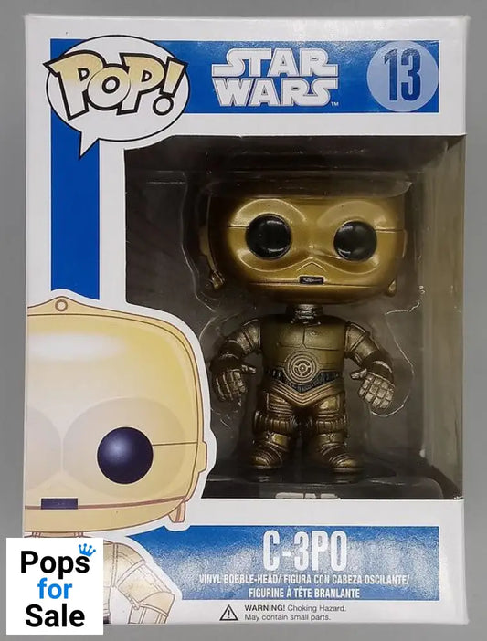 13 C-3PO - Star Wars - Funko POP - Box Damaged