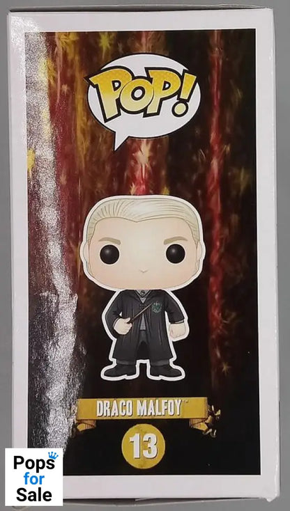 #13 Draco Malfoy - Harry Potter - Box Damaged Funko POP - PopsforSale.co.uk