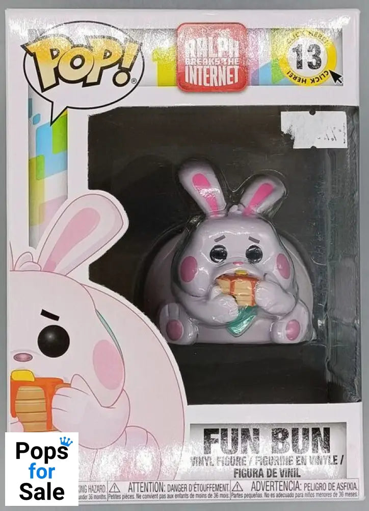 #13 Fun Bun - Disney (Wreck-It Ralph) - Box Damaged Funko POP - PopsforSale.co.uk