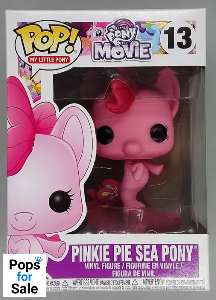 13 Pinkie Pie Sea Pony - My Little Pony - Box Damaged Funko POP