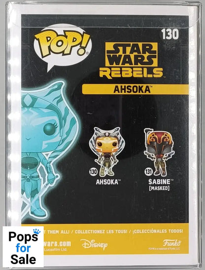 130 Ahsoka (Holographic) - Glow - Star Wars Rebels Funko POP