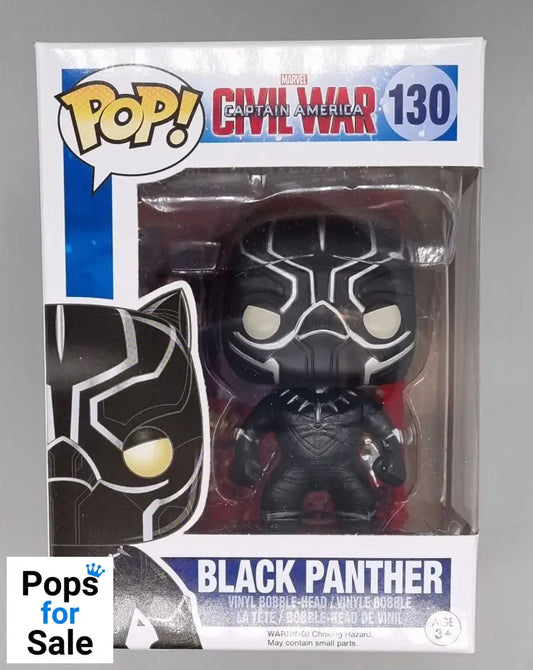 #130 Black Panther - Marvel Captain America Civil War Funko POP