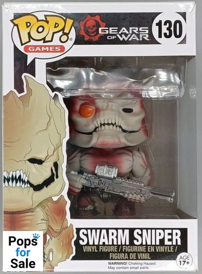 #130 Swarm Sniper - Gears of War - Box Damaged Funko POP