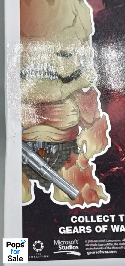 #130 Swarm Sniper - Gears of War - Box Damaged Funko POP