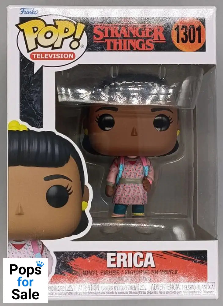 #1301 Erica - Stranger Things - Box Damaged Funko POP