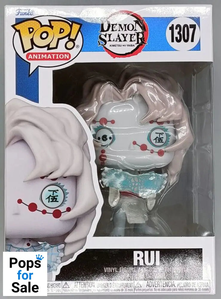 #1307 Rui - Demon Slayer - Box Damaged Funko POP - PopsforSale.co.uk