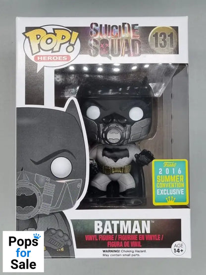 #131 Batman (Underwater) - DC Suicide Squad - 2016 Con - Box Damaged Funko POP - PopsforSale.co.uk