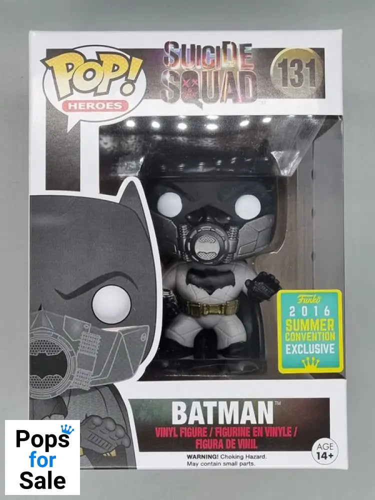 #131 Batman (Underwater) - DC Suicide Squad - 2016 Con - Box Damaged Funko POP