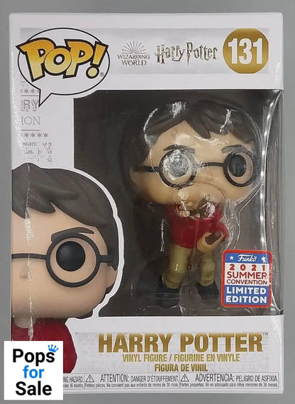 #131 Harry Potter (w/ Winged Key) 2021 Con - Box Damaged Funko POP