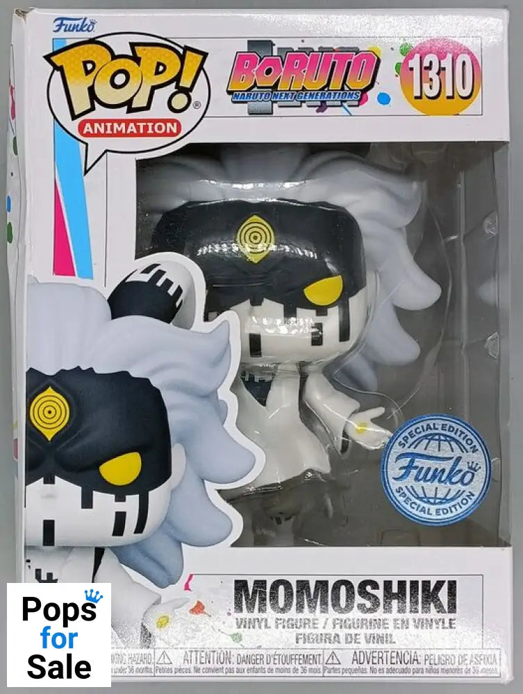 #1310 Momoshiki - Boruto Naruto Next Generation Box Damaged Funko POP - PopsforSale.co.uk