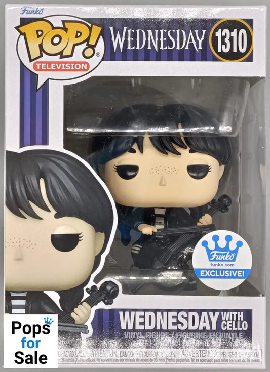 #1310 Wednesday (with Cello) - Wednesday Funko POP