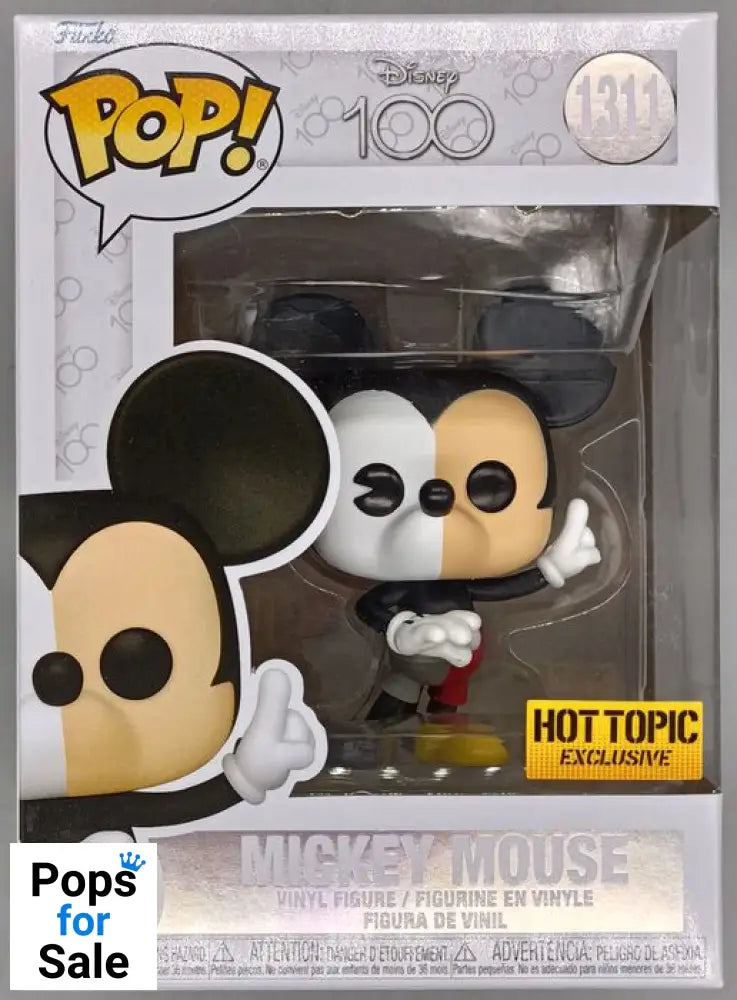 #1311 Mickey Mouse (Split) - Disney Funko POP - PopsforSale.co.uk