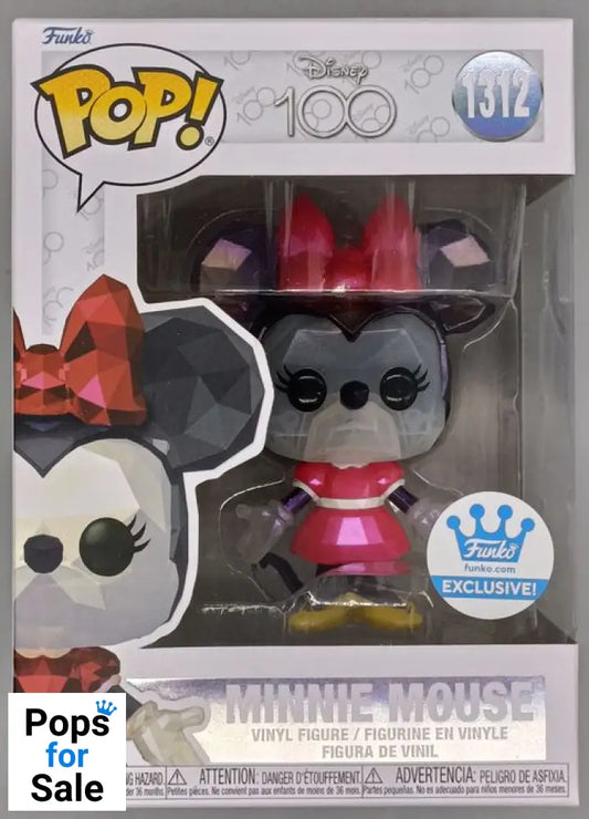 #1312 Minnie Mouse (Facet) Disney 100th Funko POP - PopsforSale.co.uk