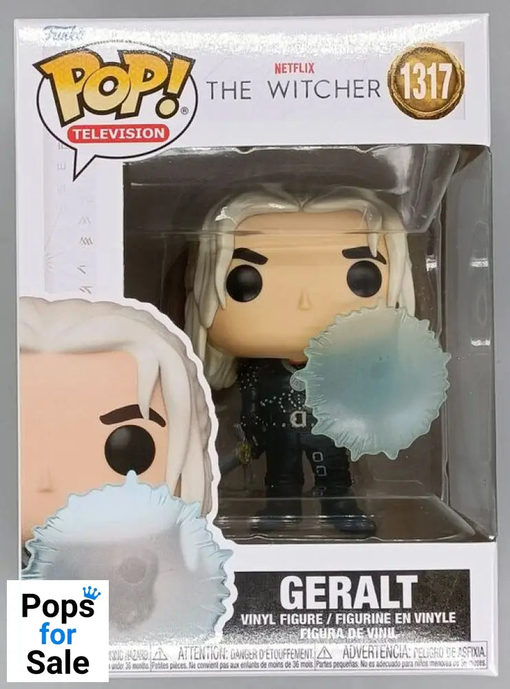 1317 Geralt (w/ Shield) - The Witcher - Brand New Funko POP