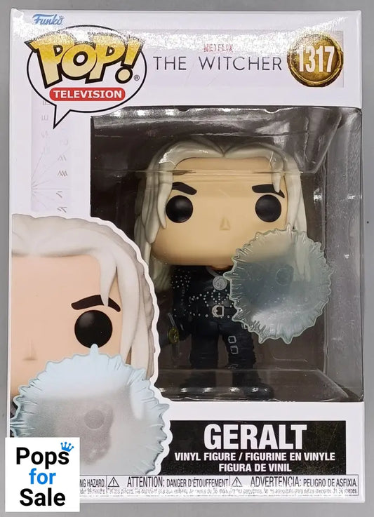 1317 Geralt (w/ Shield) - The Witcher Funko POP - Box Damaged