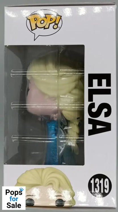 #1319 Elsa (Mid-Transformation) Diamond Disney 100 Frozen Funko POP