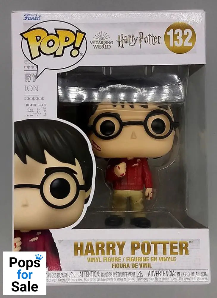 132 Harry Potter (w/ Stone) - Harry Potter Funko POP