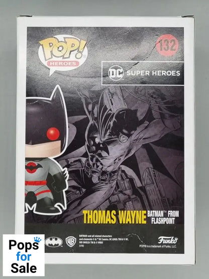 #132 Thomas Wayne (Batman from Flashpoint) - DC Funko POP - PopsforSale.co.uk