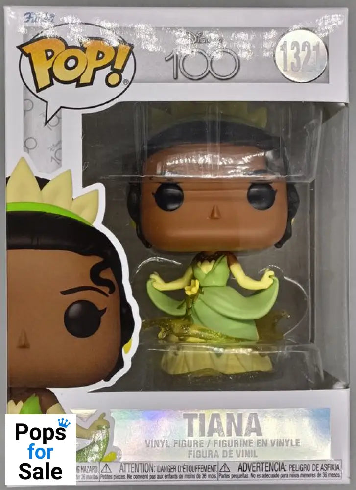 #1321 Tiana (Mid-Transformation) 100th Princess and the Frog Funko POP - PopsforSale.co.uk