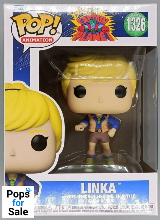 1326 Linka - Captain Planet and the Planeteers Funko POP - Brand New