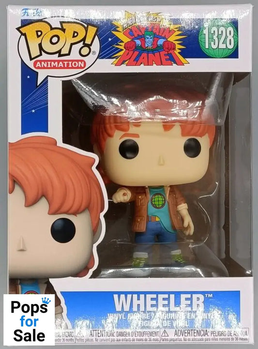 1328 Wheeler - Captain Planet and the Planeteers Funko POP - Brand New