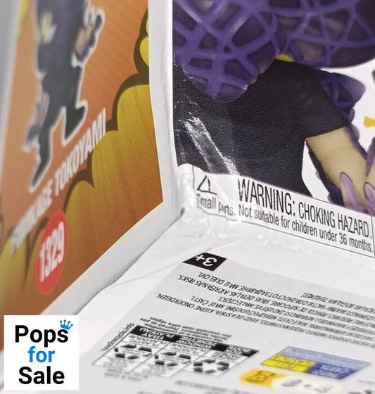#1329 Fumikage Tokoyami (Black Abyss) My Hero Academi Box Damaged Funko POP
