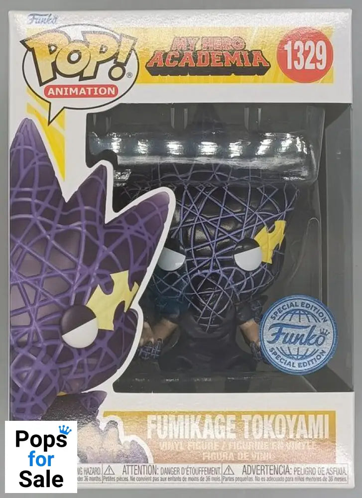 #1329 Fumikage Tokoyami (Black Abyss) My Hero Academia Funko POP - PopsforSale.co.uk