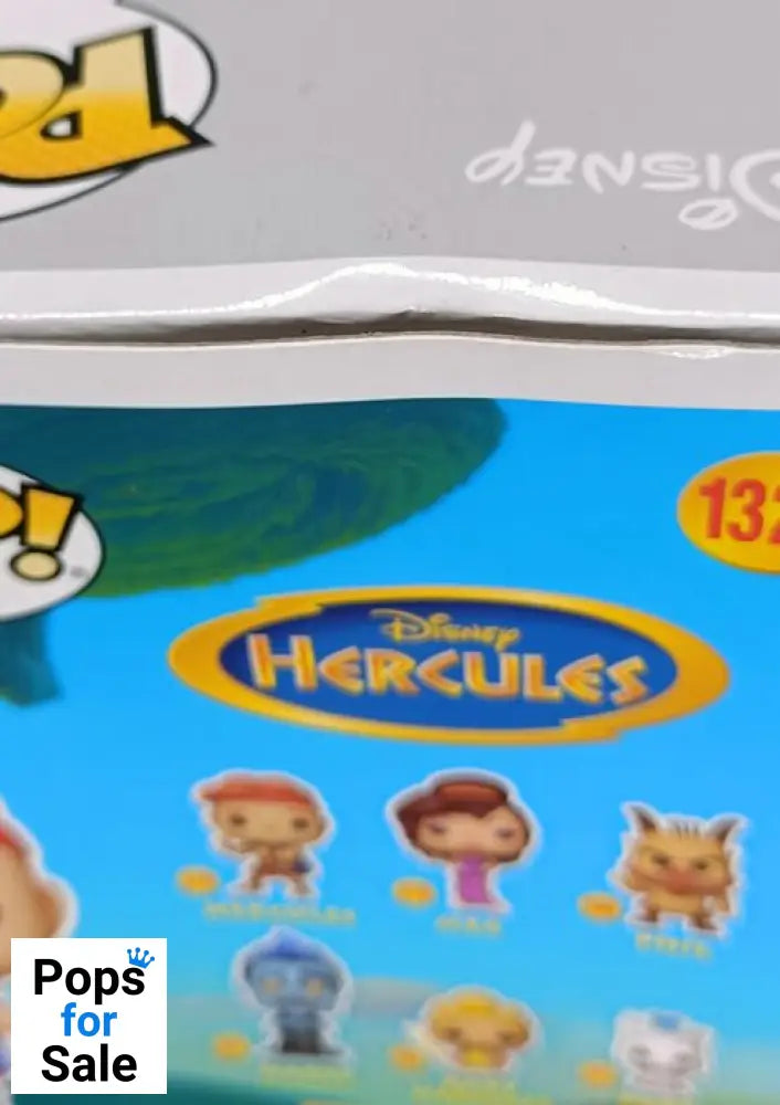 #1329 Hercules (with Action Figure) Disney - 2023 Con Box Damaged Funko POP - PopsforSale.co.uk