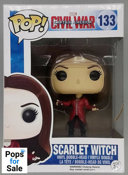 133 Scarlet Witch - Marvel Captain America Civil War Funko POP