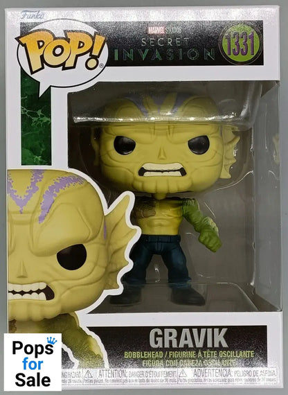 1331 Gravik - Marvel Secret Invasion Funko POP - Brand New