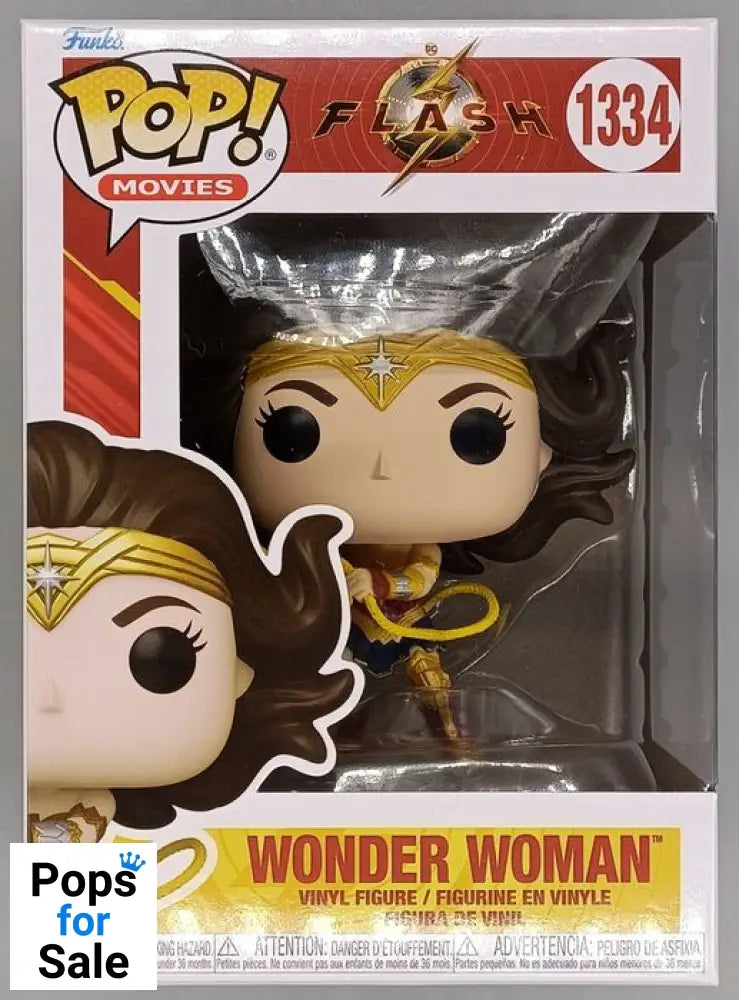 #1334 Wonder Woman - DC The Flash Funko POP - PopsforSale.co.uk