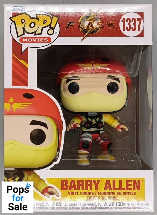 #1337 Barry Allen (Prototype Suit) DC The Flash - Box Damaged Funko POP - PopsforSale.co.uk