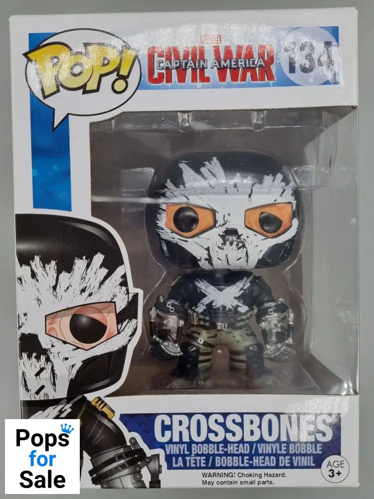 #134 Crossbones - Marvel Captain America Civil War Funko POP - PopsforSale.co.uk