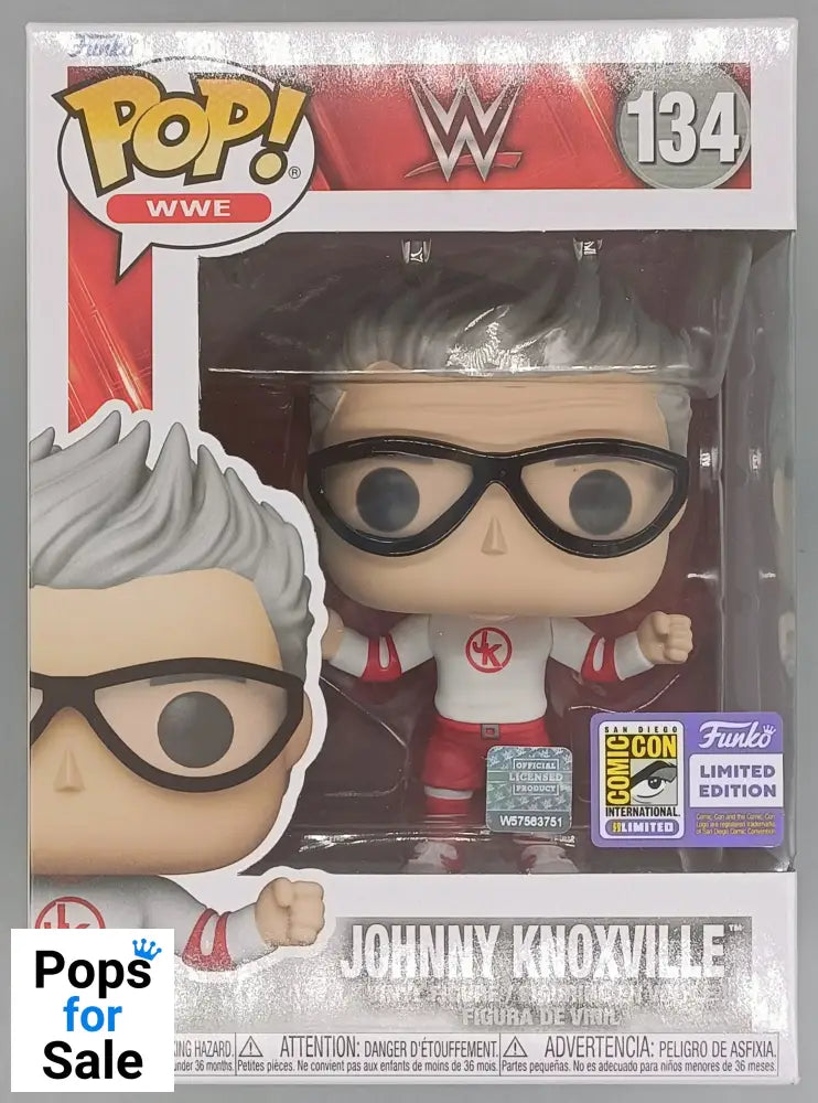 #134 Johnny Knoxville - WWE Comic Con Exclusive 2023 Funko POP