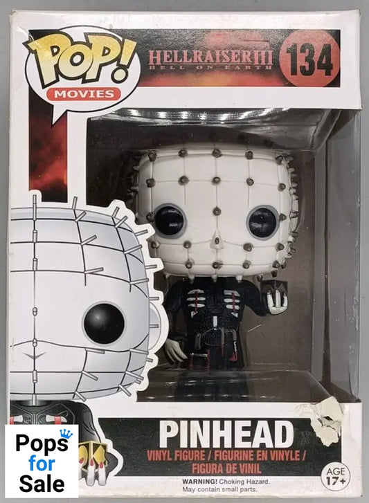 #134 Pinhead - Horror - Hellraiser III - Box Damaged Funko POP