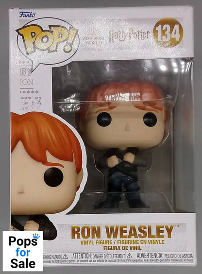 134 Ron Weasley (w/ Devil's Snare) - Harry Potter - Box Damaged Funko POP