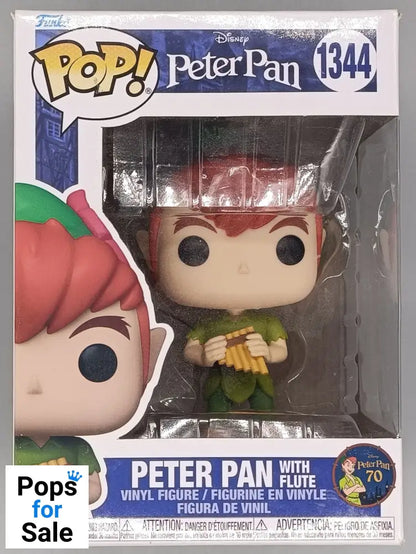 1344 Peter Pan (with Flute) Disney Peter Pan - Funko POP - Box Damaged